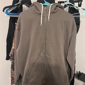 Levi's Gray Zip-Up Jacket